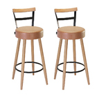 Conjunto Mesa Bistrô Com 2 Banquetas Sara Courino Caramelo |